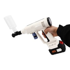 Handheld Cordless Pressure Washer Washing Machine Battery Powered 3-8L/Min 300W