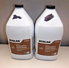 QTY: 2 Ecolab 6195099 Revitalize Encapsulation Carpet Cleaner 1 gal Each