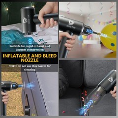 Dustix Cordless Handheld Car Vacuum Cleaner Powerful 20000Pa Triple Gear Mini