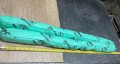 LOT OF 2 Hazwik Green Polypropylene Absorbent Sock #311B157PR3