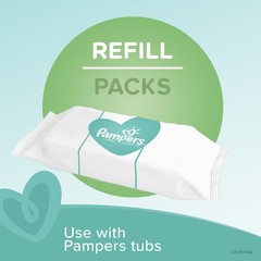 Baby Wipes, Pampers Diaper Complete 216 Count (Pack of 1), White