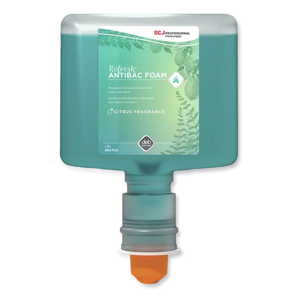 SC Johnson ANT120TF 1.2L Foaming Hand Soap Tch Free Cartridge, Citrus (3/Ct) New