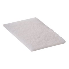 92-98 Light Duty Hand Pad, 6 x 9, White, 20/Carton