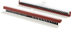 Carlisle Foodservice Products Floor Squeegee Head Scrub Bristles 18 Red 36781800