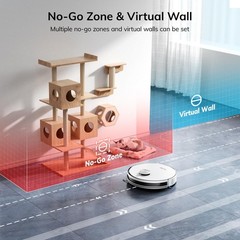 Ilife A30 Pro Robot Vacuum And Mop Self Emptying Station For 60 Days 5000Pa