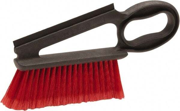 PRO SOURCE Medium-Fine Flagged Counter Brush with Squeegee