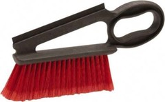 PRO SOURCE Medium-Fine Flagged Counter Brush with Squeegee