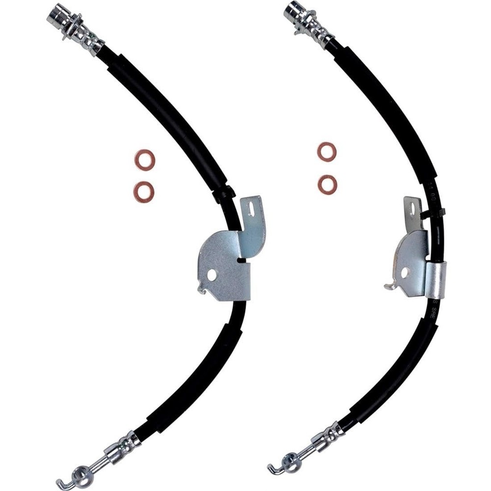 Front Brake Lines Hose – Brake Hoses Front Left & Right for Ford F-150 2.7L 2015