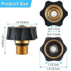 Ceoighe 1 Pack Garden Hose to Pressure 3/4 inch, Compatible with 7112362