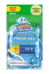 Scrubbing Bubbles Fresh Gel Toilet Bowl Cleaning 24 Count (Pack of 1), multi