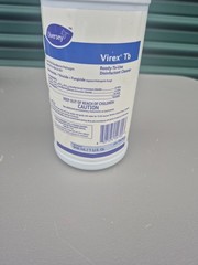 NEW Diversey Virex TB Ready-to-Use Disinfectant Cleaner Hospital Grade 1 Quart