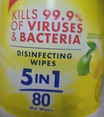 Lysol Disinfecting Wipes 5 in 1 80 Count (2 Pack) Lemon & Lime Scent SEALED