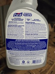 NEW Case of (6) 32oz Purell Fragrance Free Food Surface Sanitizer Spray Bottles