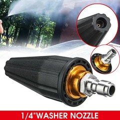 Rotating Turbo Nozzle 1/4 Inch 105*40mm 3600PSI Cleaner Cleaning Connect