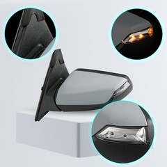 8-Pin Passenger Driver Side Mirror Turn Signal Blind Spot 2016-2022