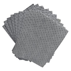 100 PCS Oil Absorbent Pads 50x40cm Universal Absorbing Mats Oil Spill Pads