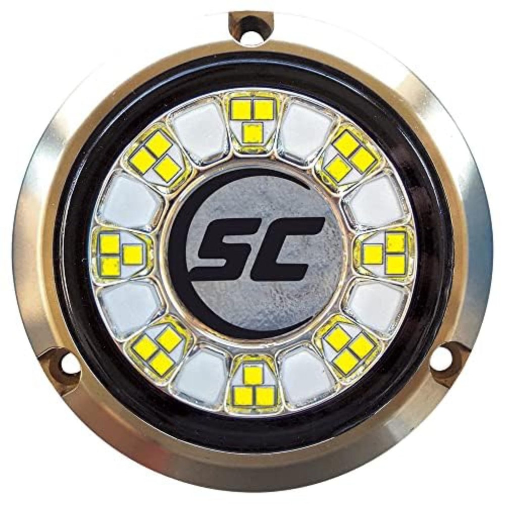 Shadow-Caster SCR-24 Bronze Underwater Light – 24 LEDs – Great White SHADOW-CAST