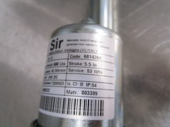 New SIR AP-3 Linear Actuator 24V DC 42.5 In/Min 4.24″ Stroke Full Thrust 600 Lb
