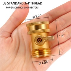 Sanpaint Jet Nozzle Power 4 X 3 X 1.2 Inches, Jet+Shut Off Valve