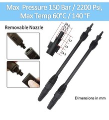 Pressure Washer Variable Jet Wand and Turbo Wand, Power Washer Spray Gun *READ..