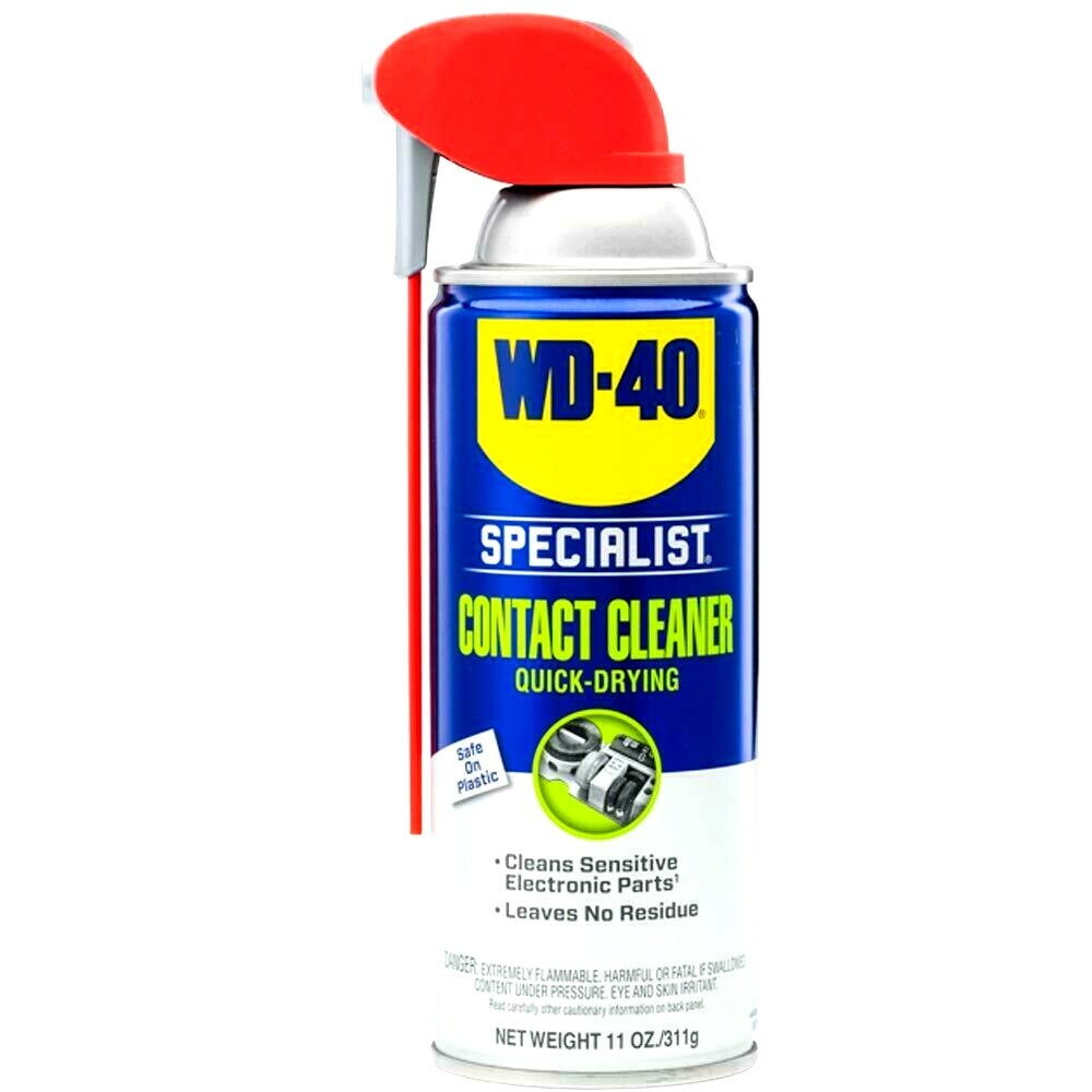 WD-40 Specialist Contact Cleaner, Quick-Drying Spray, 11 OZ