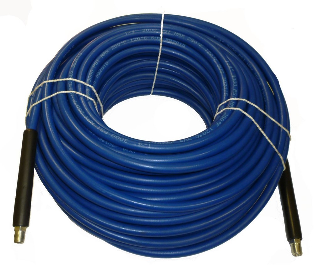 1/4″ x 200′ Blue Carpet Cleaning Solution Hose 3000 PSI