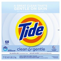 Tide Clean and Gentle Powder Laundry Detergent, 77 Ounce (Pack of 1)