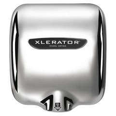 EXCEL DRYER Hand Dryer,8 sec,65 to 75 dBA,SLVR 455A40