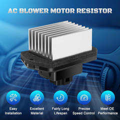 HVAC Front Blower Motor Resistor Control Module Replacement for Honda Accord Civ