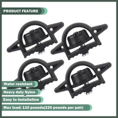 Tie Down Bed Cleat for Toyota Tacoma 2005-2021 & Tundra 2007-2021, for Deck R…