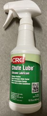 2x CRC 03220 Chute Lube Silicone Lubricant, H2 No Food Contact, 15 Oz Each
