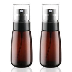 Travel Spray Bottle 2oz/60ml 2 Pack TSA Approved Fine Mist Spray Bottles Refilla
