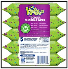 Kids Sensitive Flushable Cleansing Wet Wipes Potty Training Aid 240 Wipes