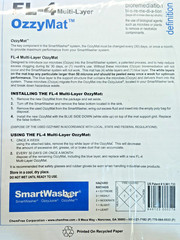 OzzyMat SmartWasher multi layer mats, 1 lot of 5 mats (4 – FL4 & 1 – FL3)
