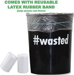 4 Gallon Trash Bags Small Bathroom Garbage Bags Clear Plastic Wastebasket Tra…