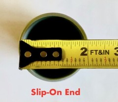 Carpet Cleaning Vacuum Hose Cuff Adapter 1.5″ Threaded x 2″ Slip-On Enlarge Cuff