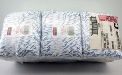 New Case 6 Rubbermaid Cotton Synthetic Web Foot Finish Large A41306WH00 Mop Head