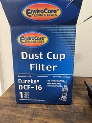 EnviroCare Replacement Dust Cup Filter for Eureka Style DCF 16 Filter
