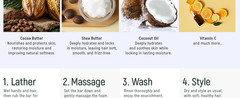 Solid Shpoo Bar And Conditer Effect Hair Soap – 4 Pa Organic