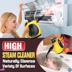Powerful Handheld Steam Cleaner – Multi-Surface Steamer with 12 Accessories,
