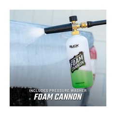 Slick Products Off-Road Wash (64 oz.) + Pressure Washer Foam Cannon Bundle ̵