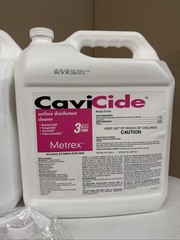 2 Pack Metrex CaviCide1 , 1 Minute Kill Time Surface Disinfectant – 2.5 Gallon