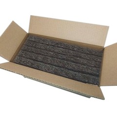 (5 Pack) 3M Doodleb Niagara 8541N Brown Scrub & Strip Utility Pads 4 5/8″ x 10″