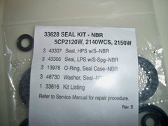 Cat Pumps 33628 OEM seal kit 5CP2120 Pumps