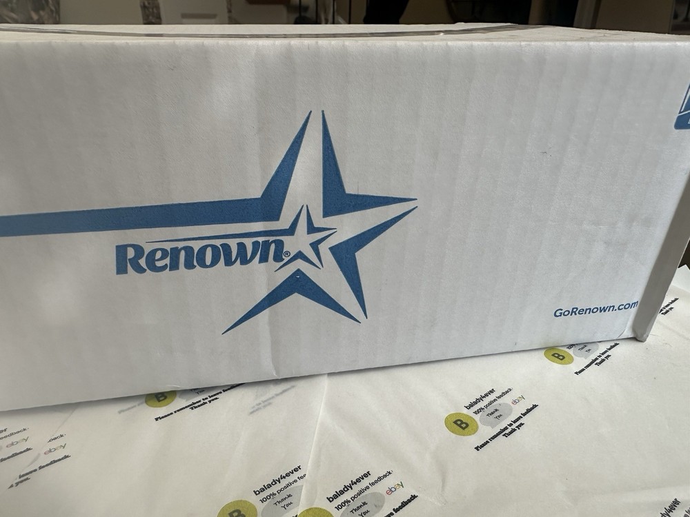 Renown Case of High-Density Trash Bags 24”x24” 6 MIC Nat 10 Gal (MSRP $131) 1K