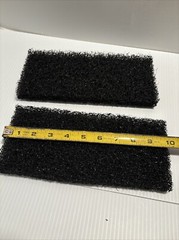 2 Pcs 3M Commercial 4.5” X 10” High Productivity Stripping Black Pad