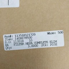 Genuine Hepa Filter 140 8678 500 H13 For Nilfisk GD320, AWD315, Vac1320, Others