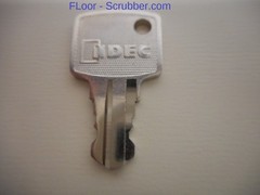 Spare Key Windsor Karcher Chariot Saber Cutter SaberGlide 86004860, 48073