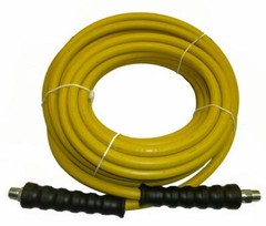 50′ Foot Non-Marking Yellow Pressure Washer Hose – 4000 PSI, 50 ft Length