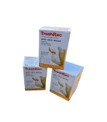*3 pack* Box of 72 TrashRac 5 gal Trash Bags Handle Tie | 87072